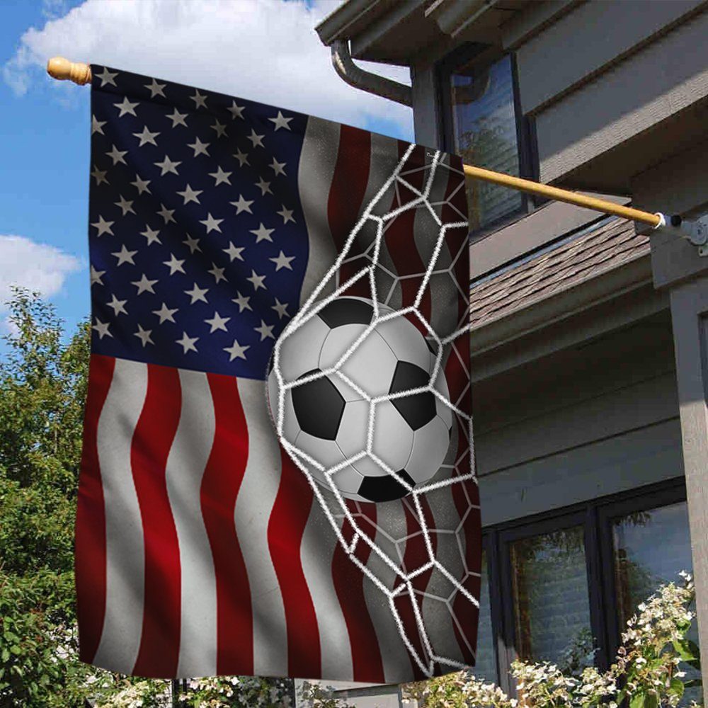 Soccer American Flag ANT335F