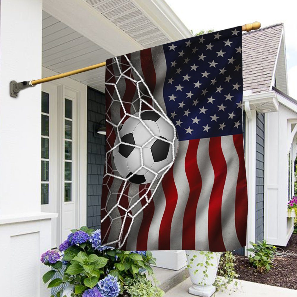 Soccer American Flag ANT335F