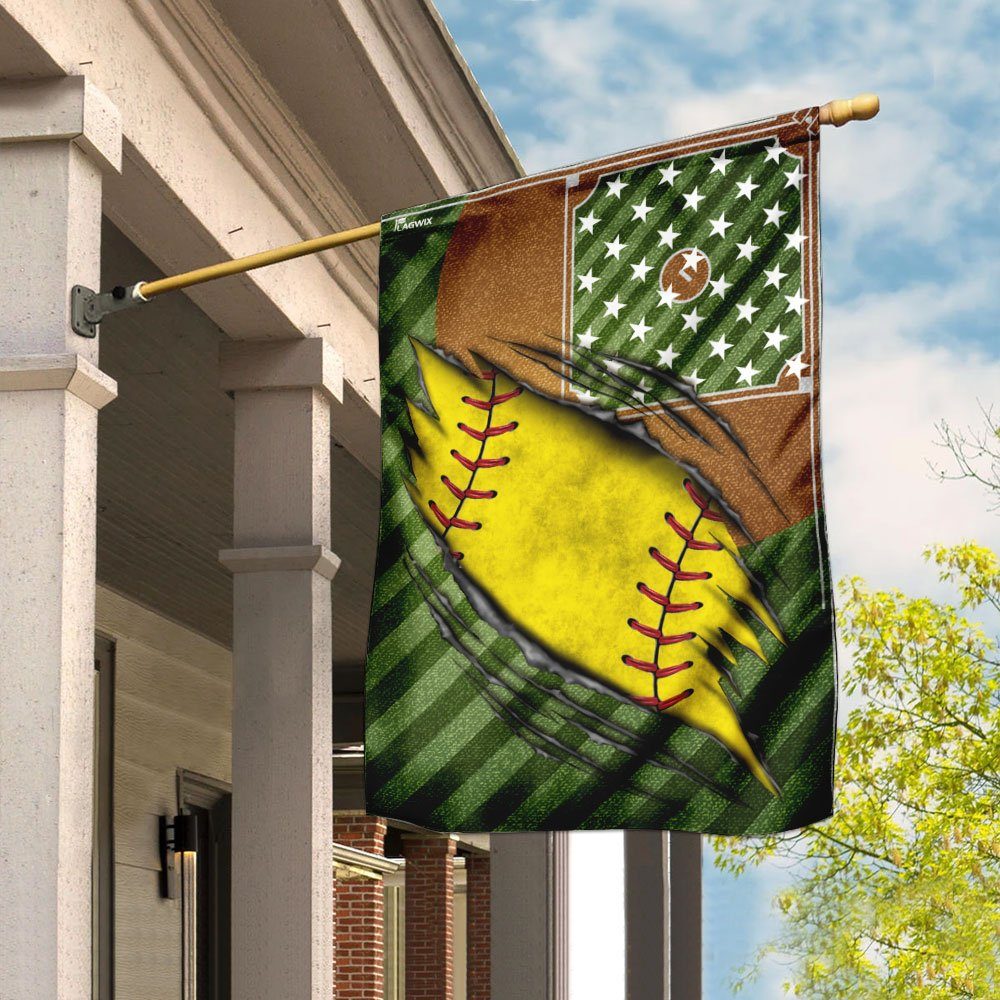 Softball Flag