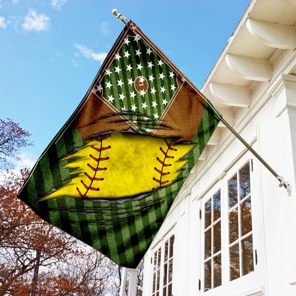 Softball Flag