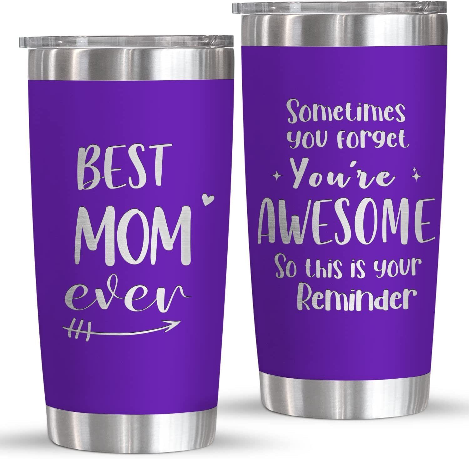 Sometimes You Forget You’re Awesome – Gift For Mom Laser Engrave 20 Oz Tumbler
