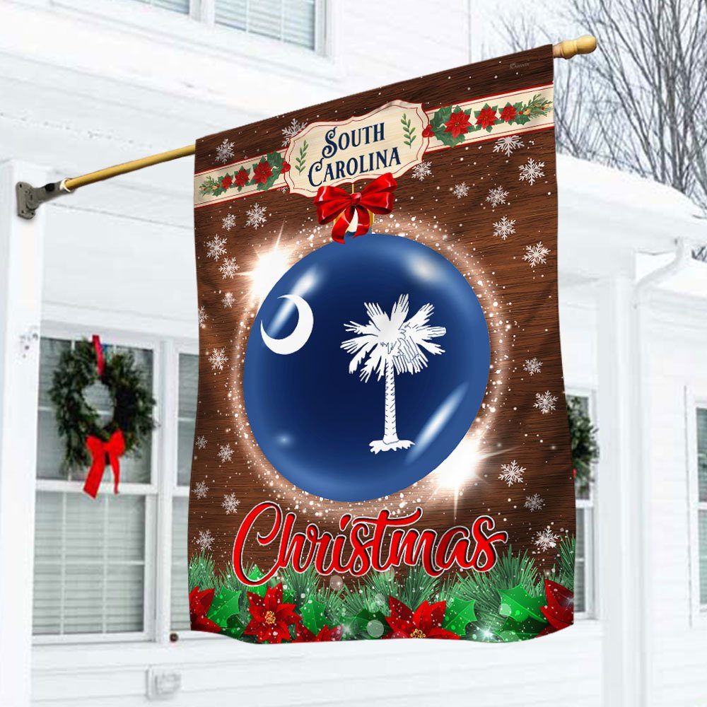 South Carolina Christmas Flag BNN662F