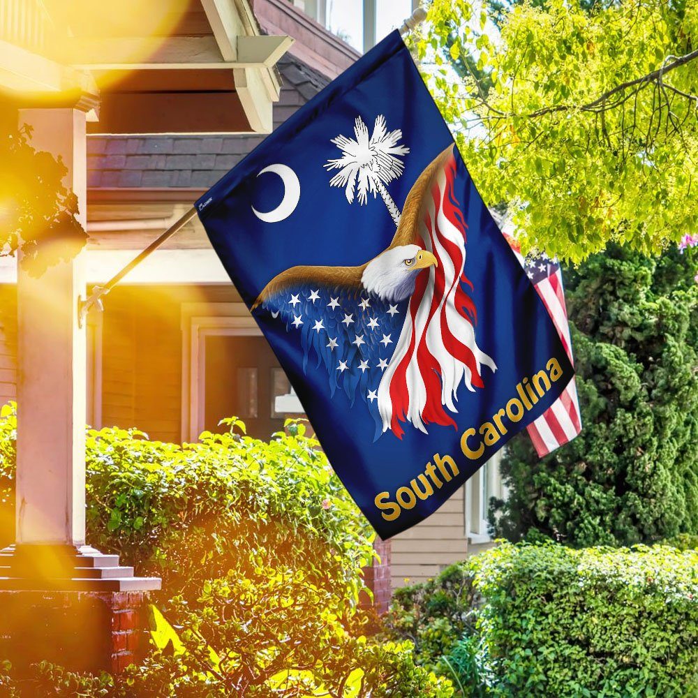 South Carolina Eagle Flag