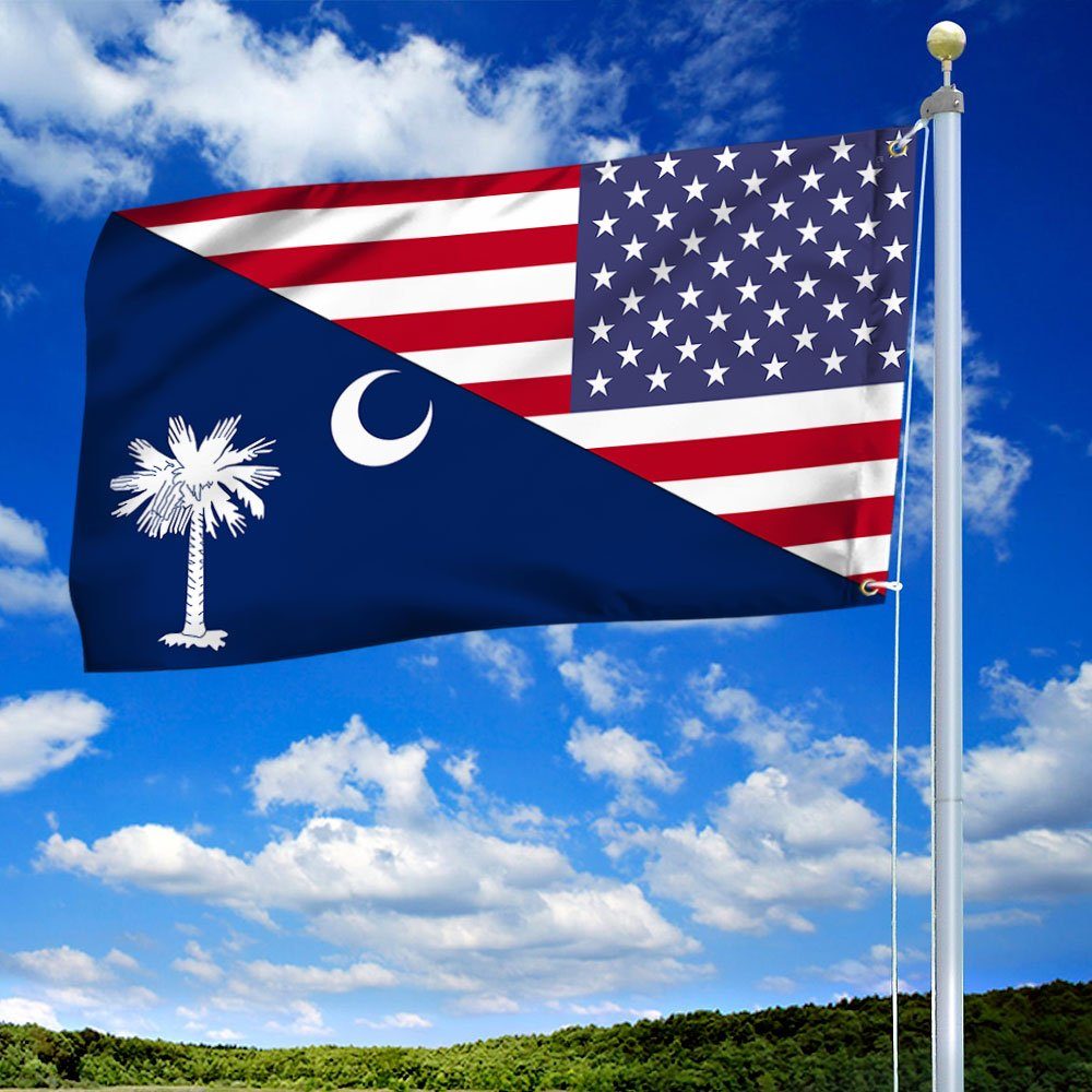 South Carolina Flag South Carolina Grommet Flag QTR247GF