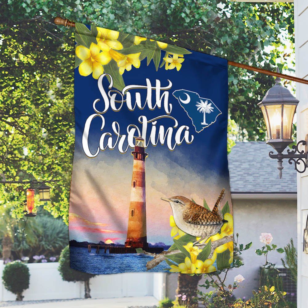 South Carolina Flag Yellow Jessamine Carolina LNT255F