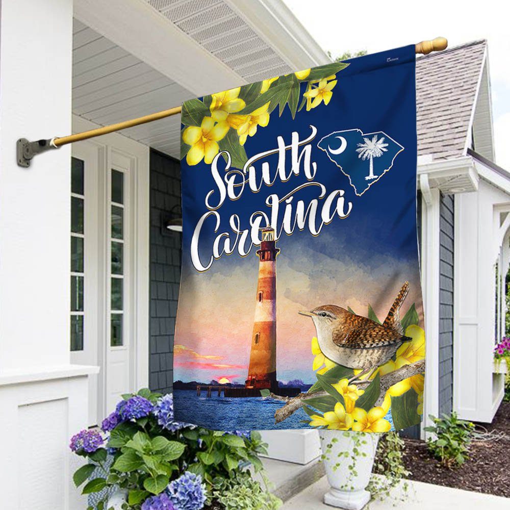 South Carolina Flag Yellow Jessamine Carolina LNT255F