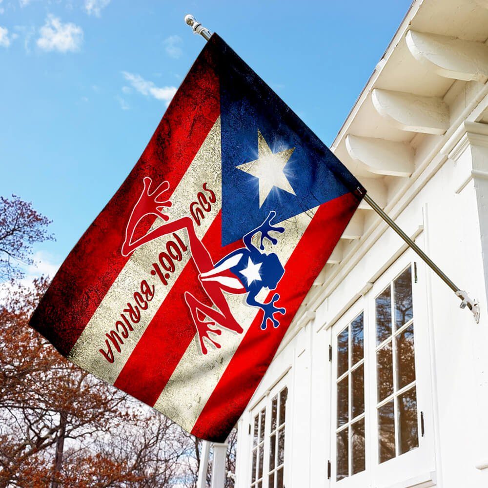 Soy 100% Boricua Puerto Rico Flag