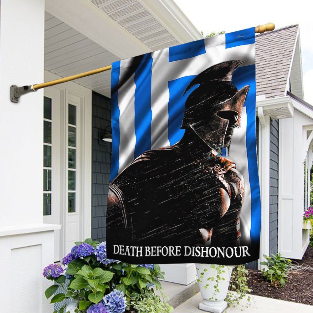 Spartan Flag Warrior Greece Flag TRL1386F