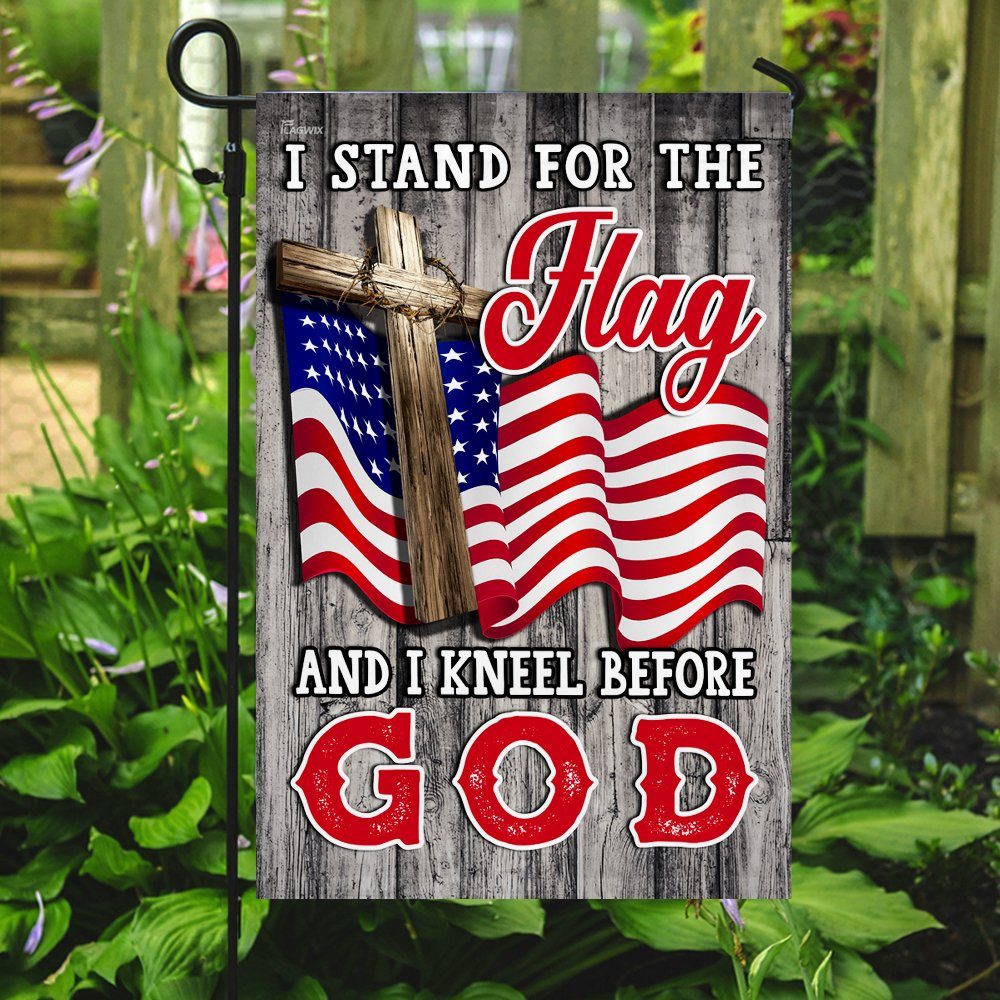 Stand For The Flag Kneel Before God Christian American Flag Stand For The Flag Kneel Before God Christian American Flag