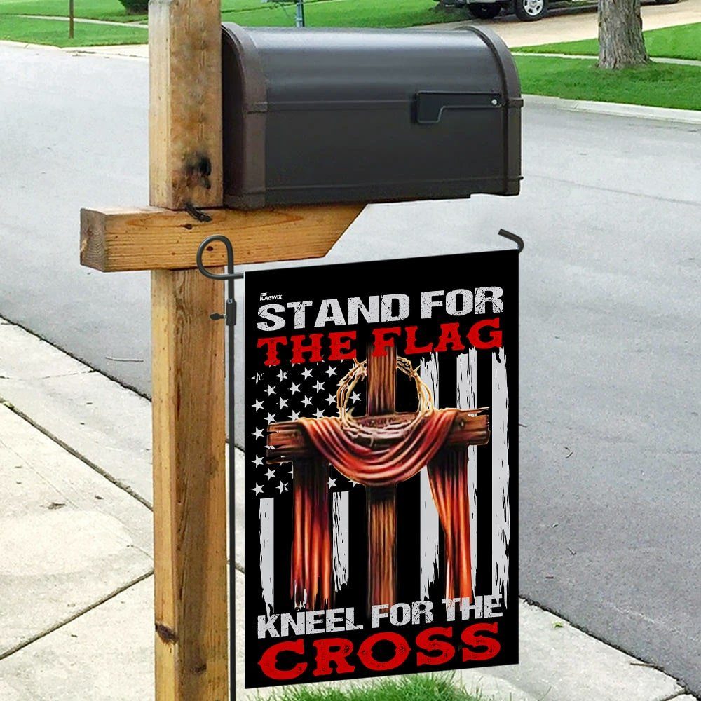 Stand For The Flag Kneel For The Cross Flag