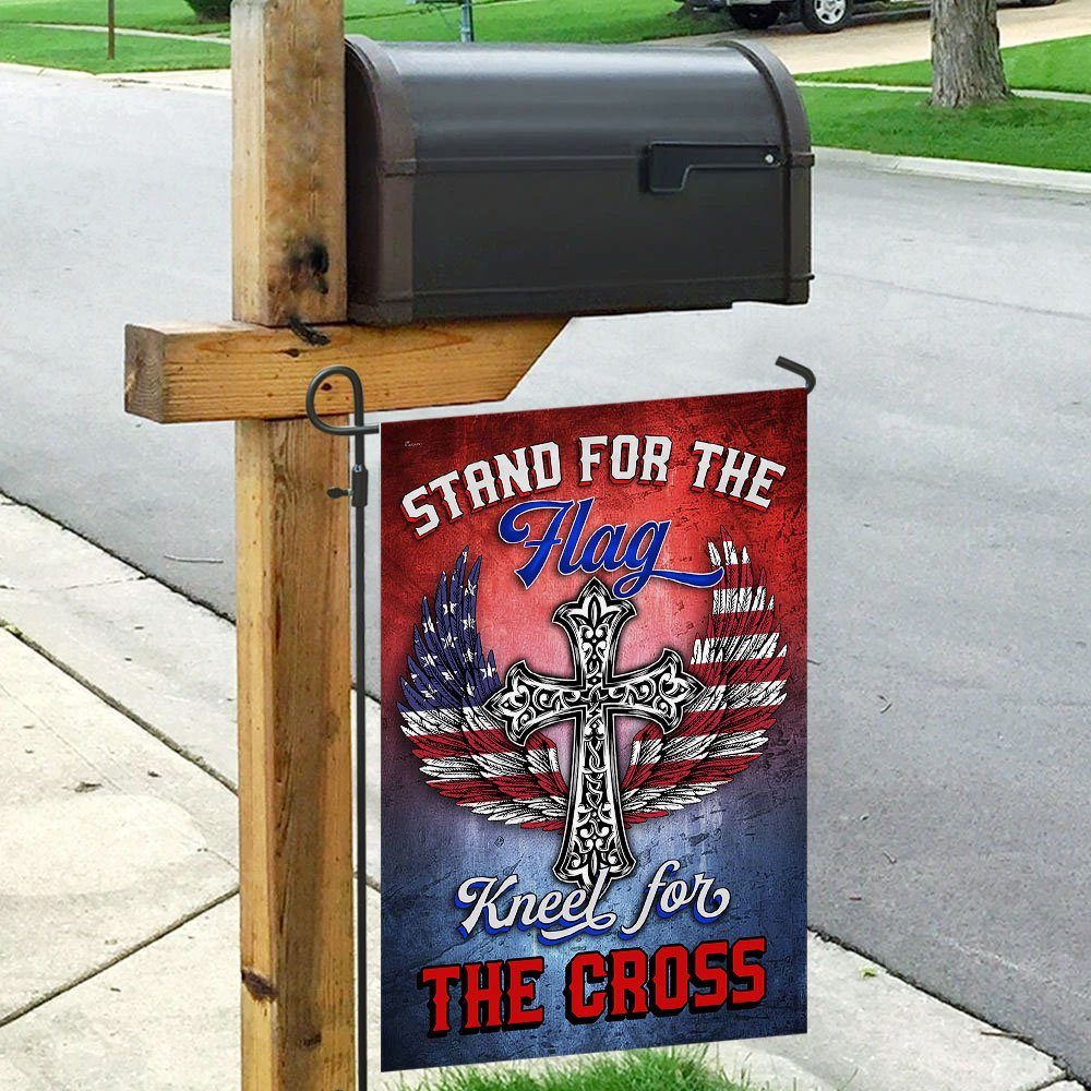 Stand For The Flag Kneel For The Cross Flag QNk327F Stand For The Flag Kneel For The Cross Flag QNk327F