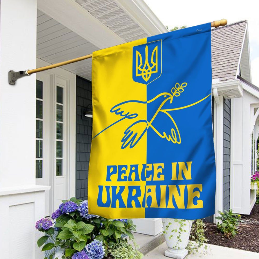 Stand With Ukraine Flag Peace In Ukraine DDH3416F