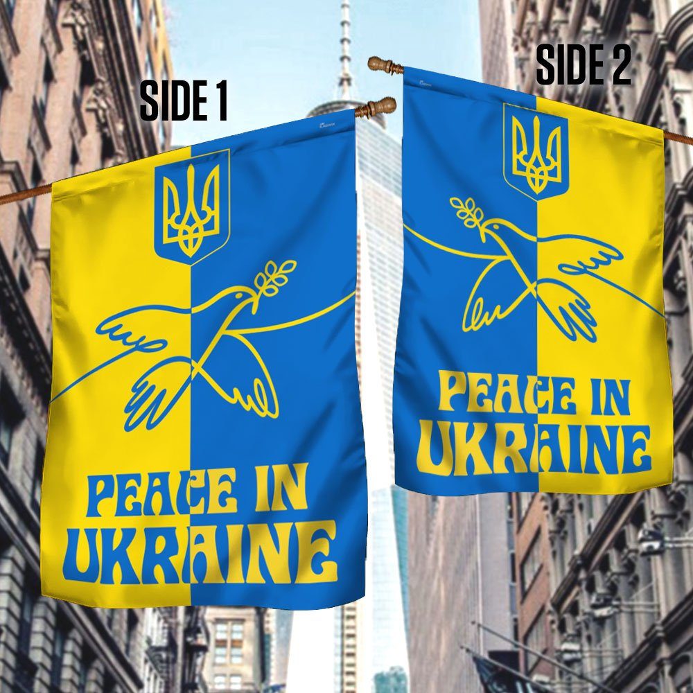 Stand With Ukraine Flag Peace In Ukraine DDH3416F