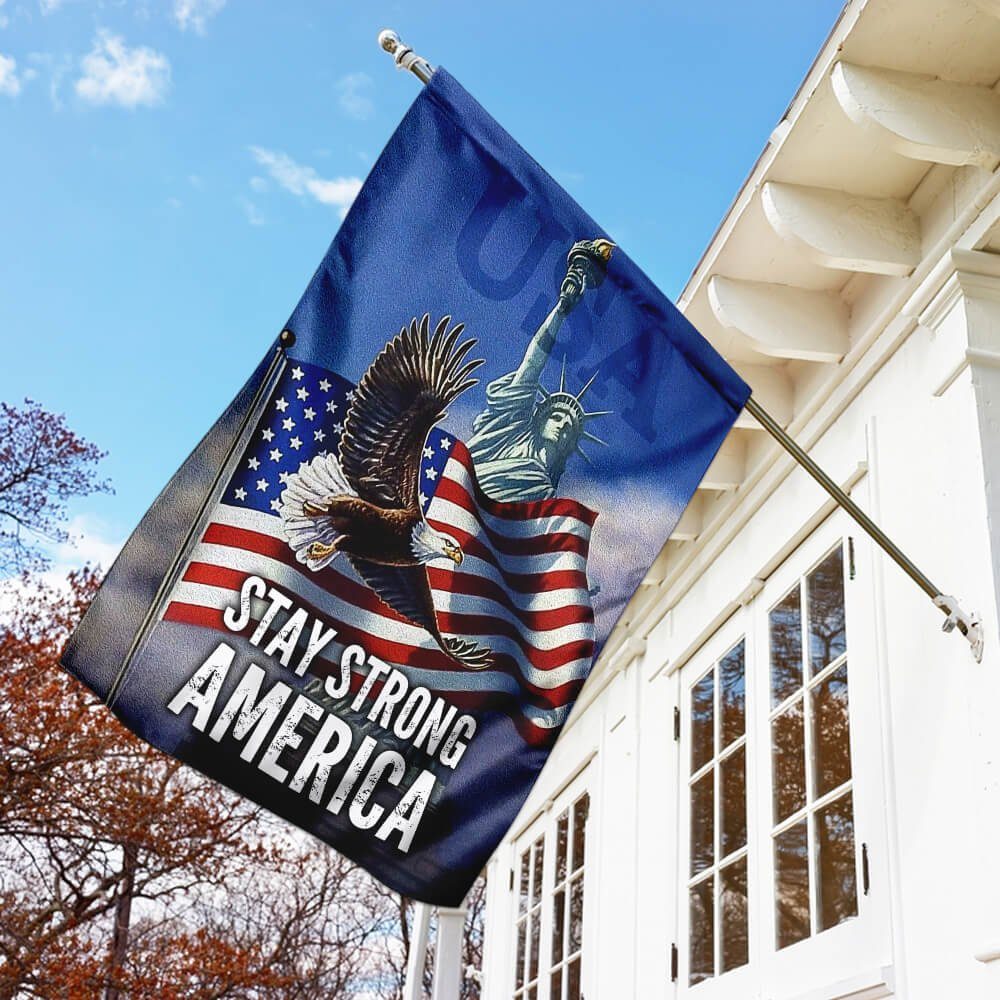 Stay Strong America Eagle Flag Stay Strong America Eagle Flag