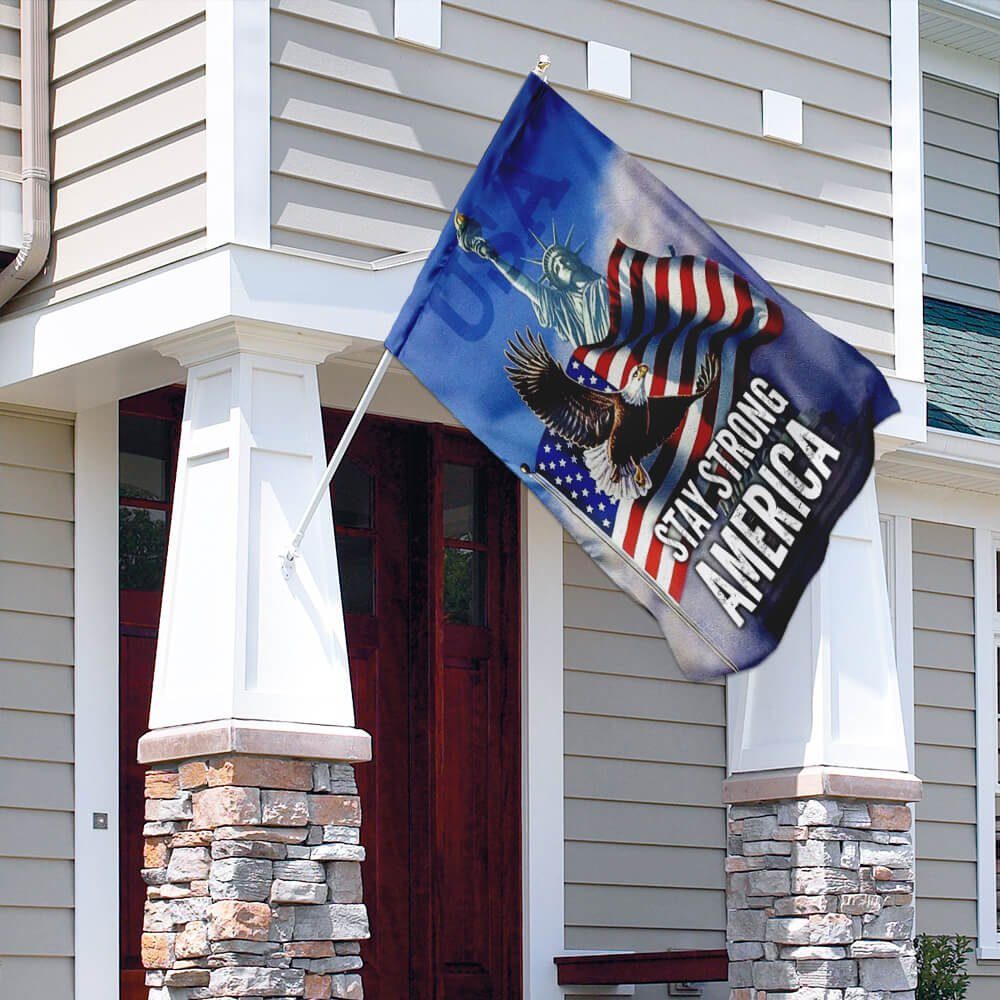 Stay Strong America Eagle Flag Stay Strong America Eagle Flag