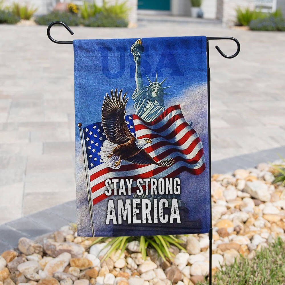 Stay Strong America Eagle Flag Stay Strong America Eagle Flag