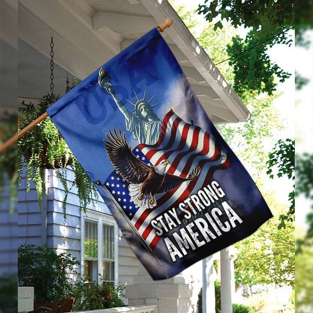 Stay Strong America Eagle Flag Stay Strong America Eagle Flag