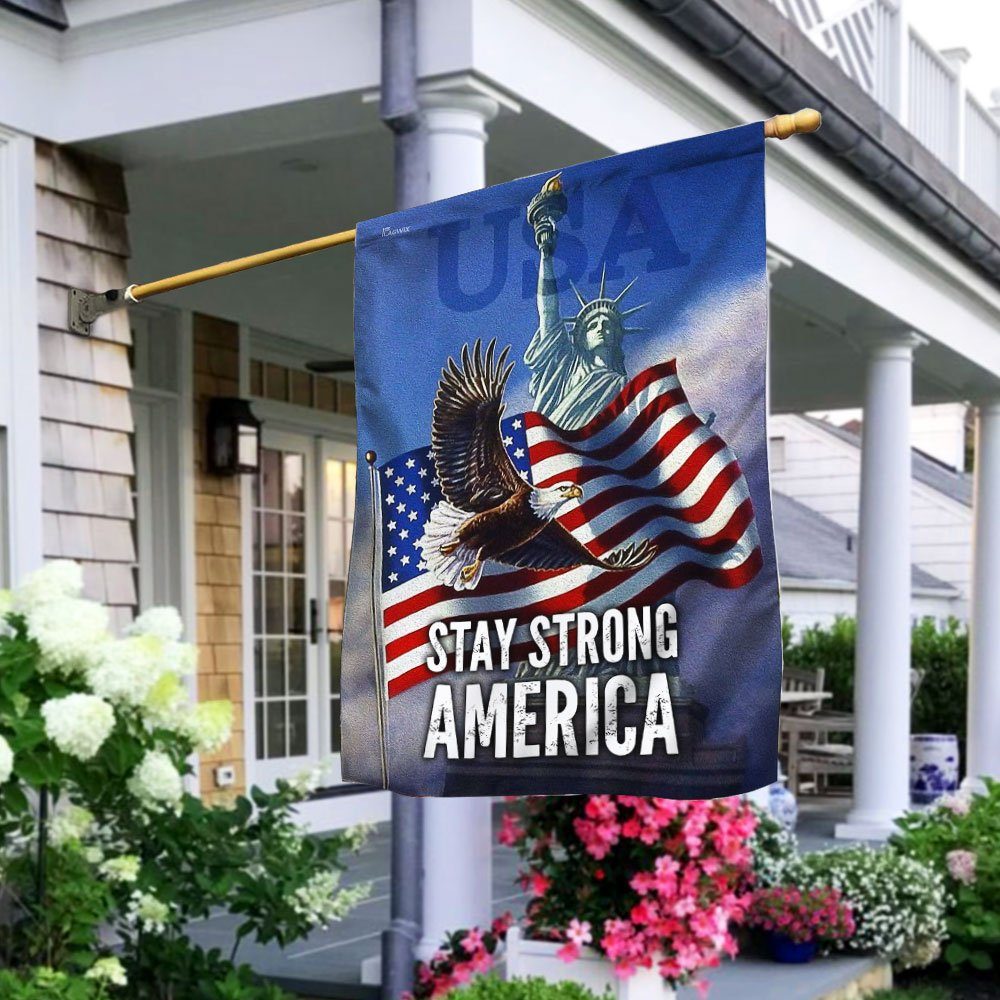 Stay Strong America Flag