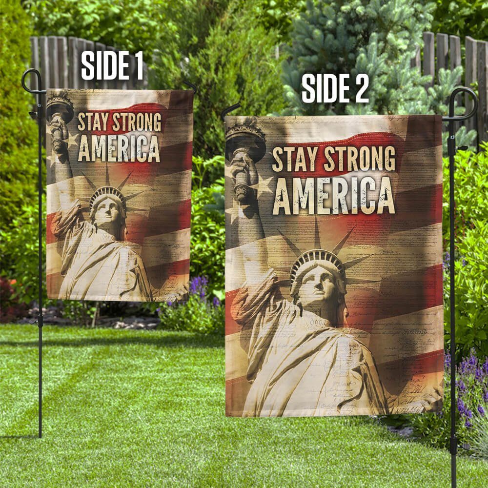 Stay Strong America Flag