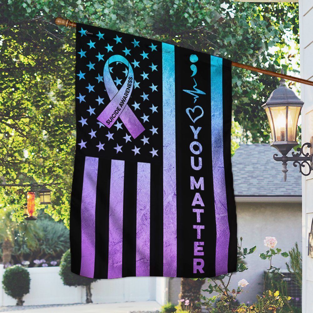 Suicide Awareness Flag You Matter BNN141F