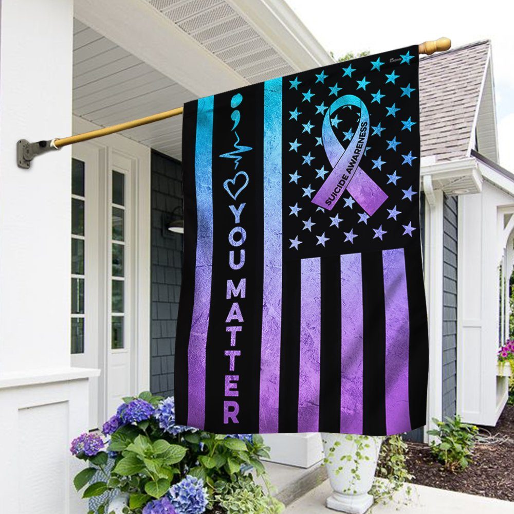 Suicide Awareness Flag You Matter BNN141F