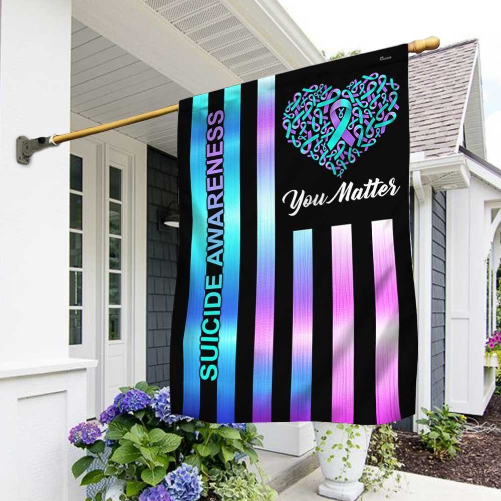 Suicide Prevention Awareness Flag You Matter DBD3271F