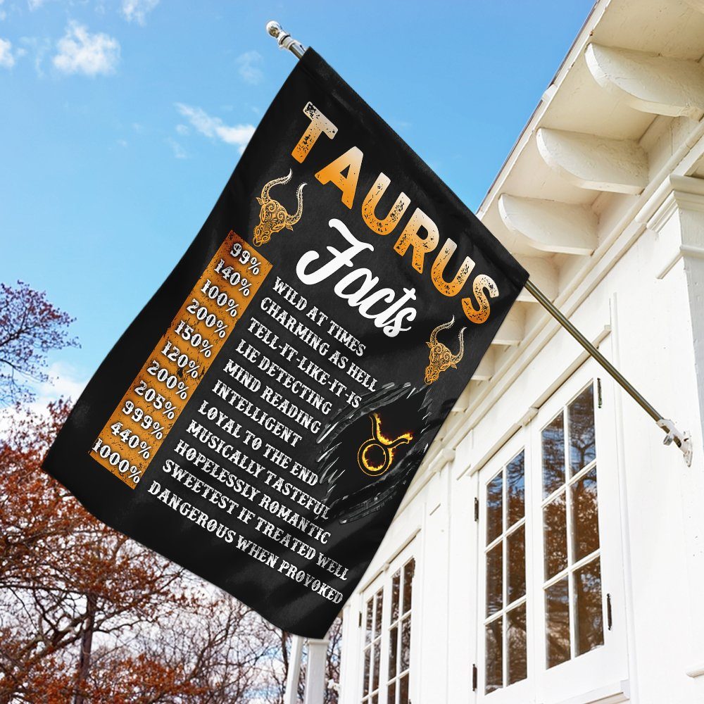 Taurus Facts Flag