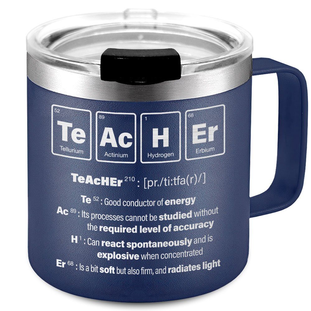 Teacher Periodic Table Insulated Coffee Mug Teacher Gift BNN583CM