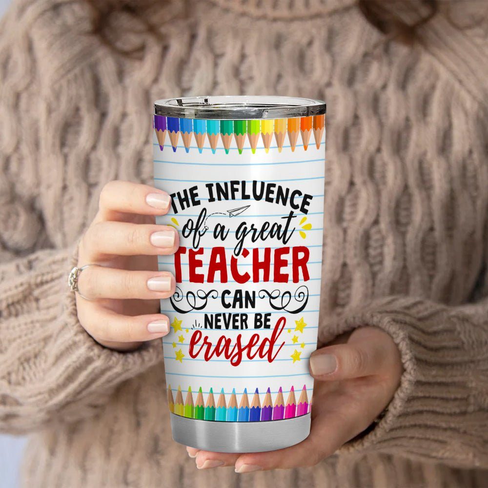 Teacher Tumbler 20oz Red Apple