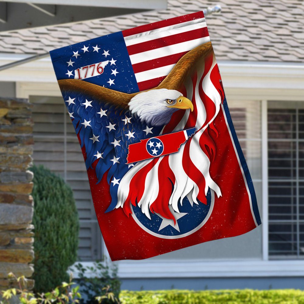 Tennessee Patriot Eagle Flag MLH2133F