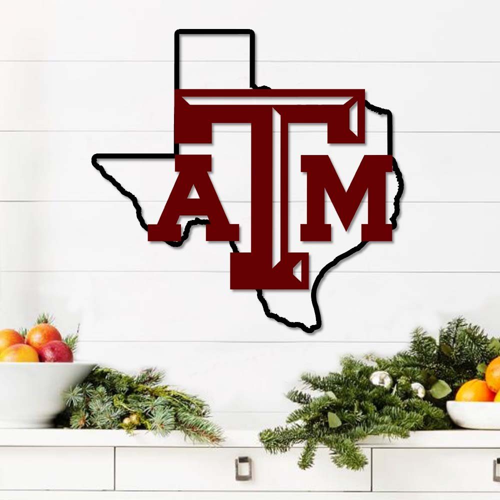 Texas A&M Hanging Metal Sign LNT667MS