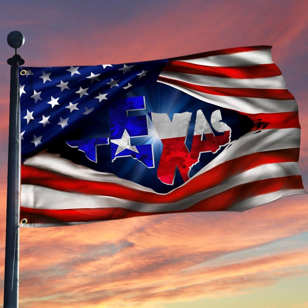 Texas American Grommet Flag THN3676GF