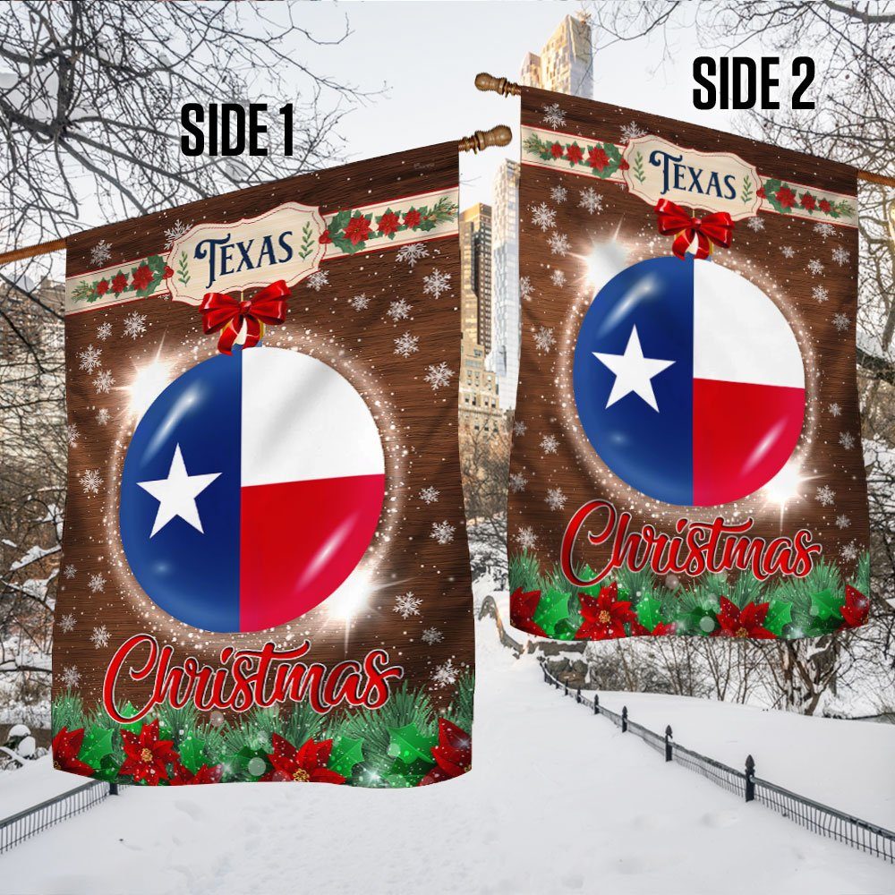 Texas Christmas Flag BNN662Fv1