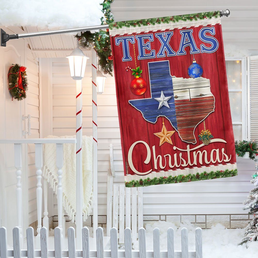 Texas Christmas Flag Merry Christmas LNT626Fv1