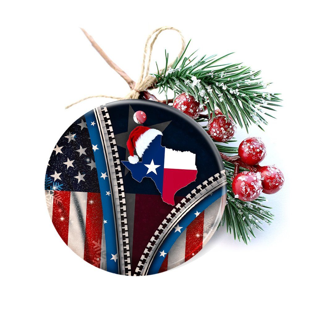 Texas Christmas Ornament State Of Mind ANT281O