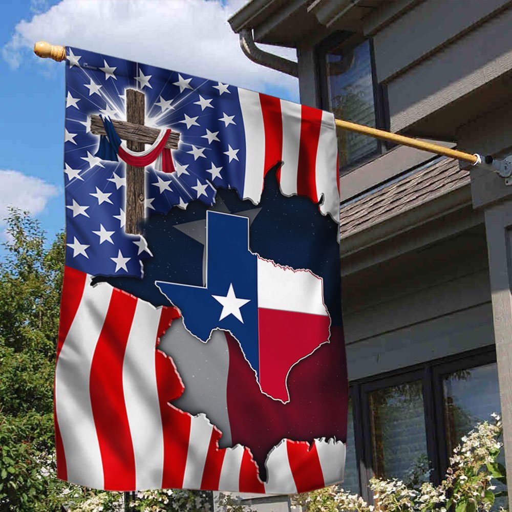 Texas Cross Flag LHA2016F