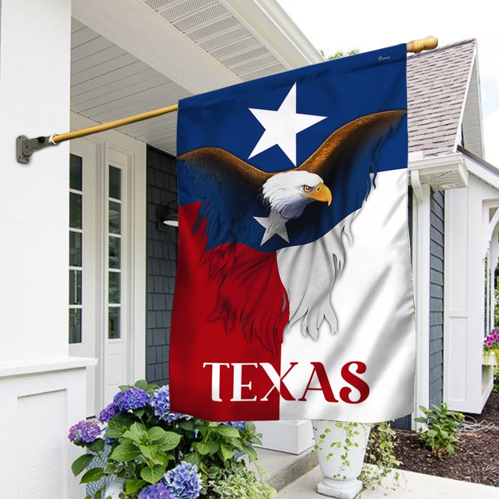 Texas Eagle Flag Lone Star State BNN300F