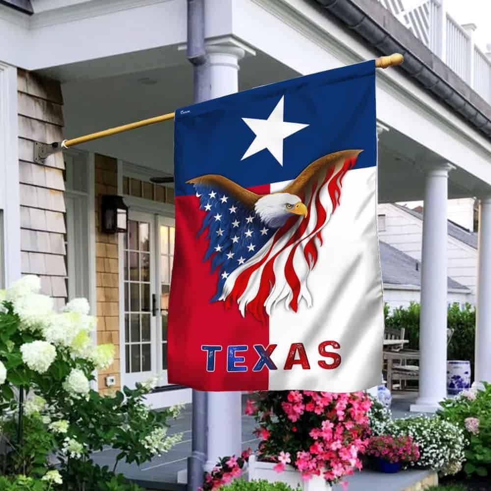 Texas Eagle Flag MLH1589Fv8