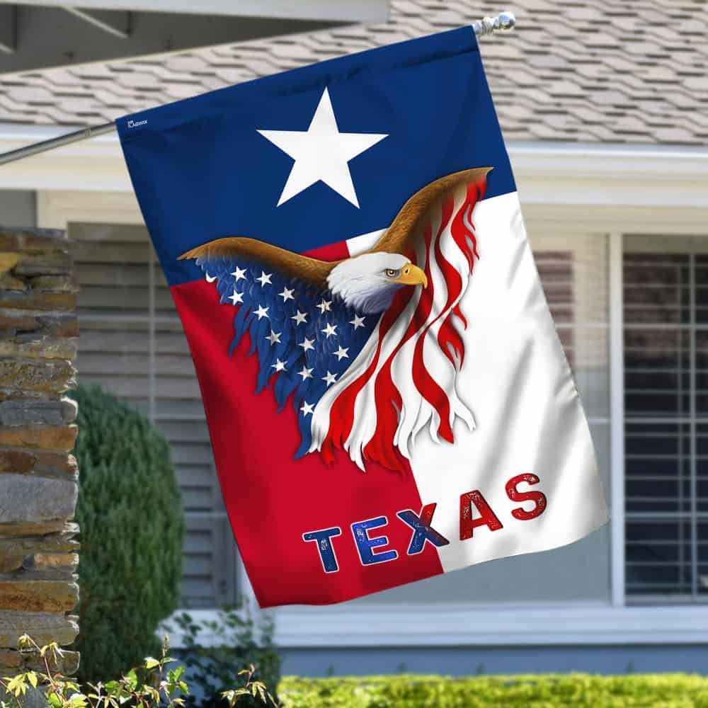 Texas Eagle Flag MLH1589Fv8