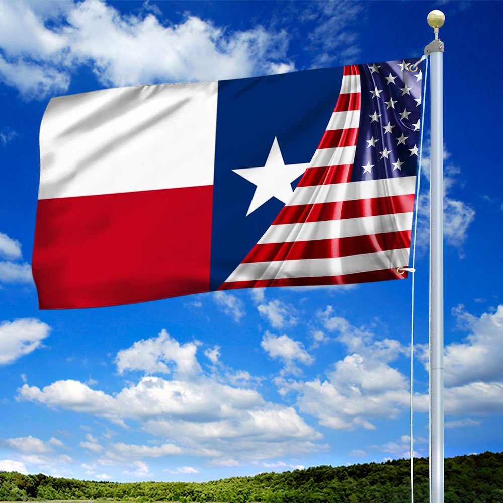 Texas Flag American State Texas Grommet Flag TRL1604GF