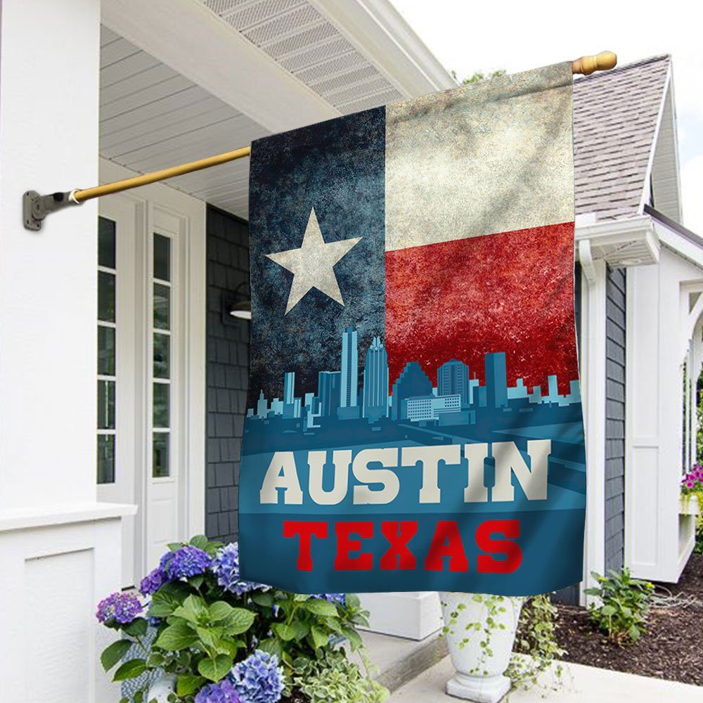 Texas Flag Austin Texas LNT384F