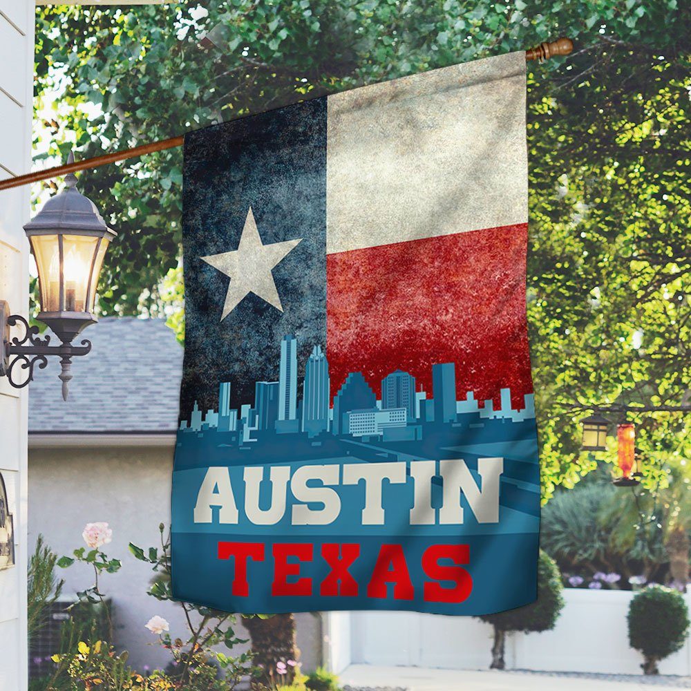 Texas Flag Austin Texas LNT384F