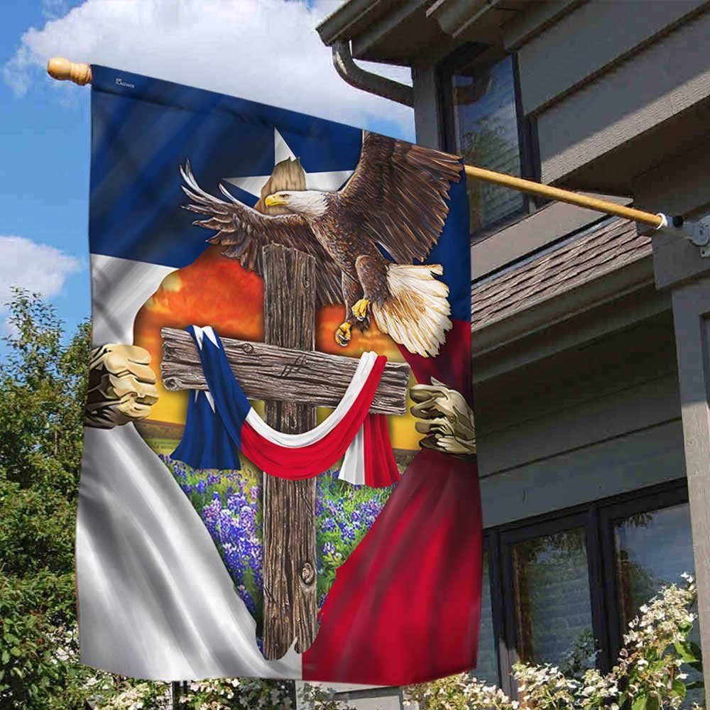 Texas Flag God Bless Texas DBD3230F