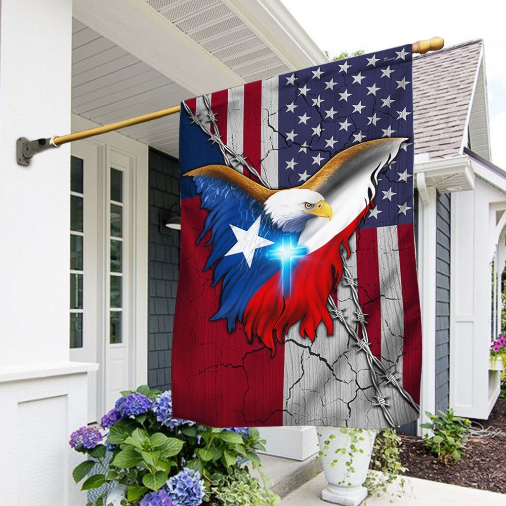 Texas Flag God Bless Texas Flag MLN183F