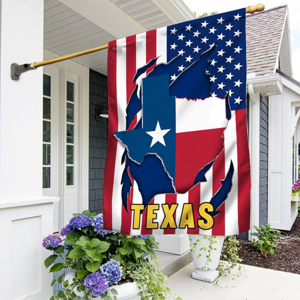 Texas Flag Land Of The Free BNN184Fv2