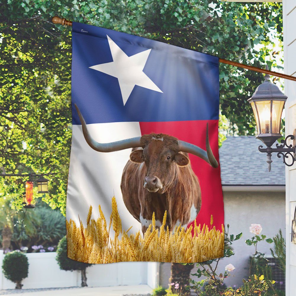 Texas Flag Longhorn Sunshine LNT308F