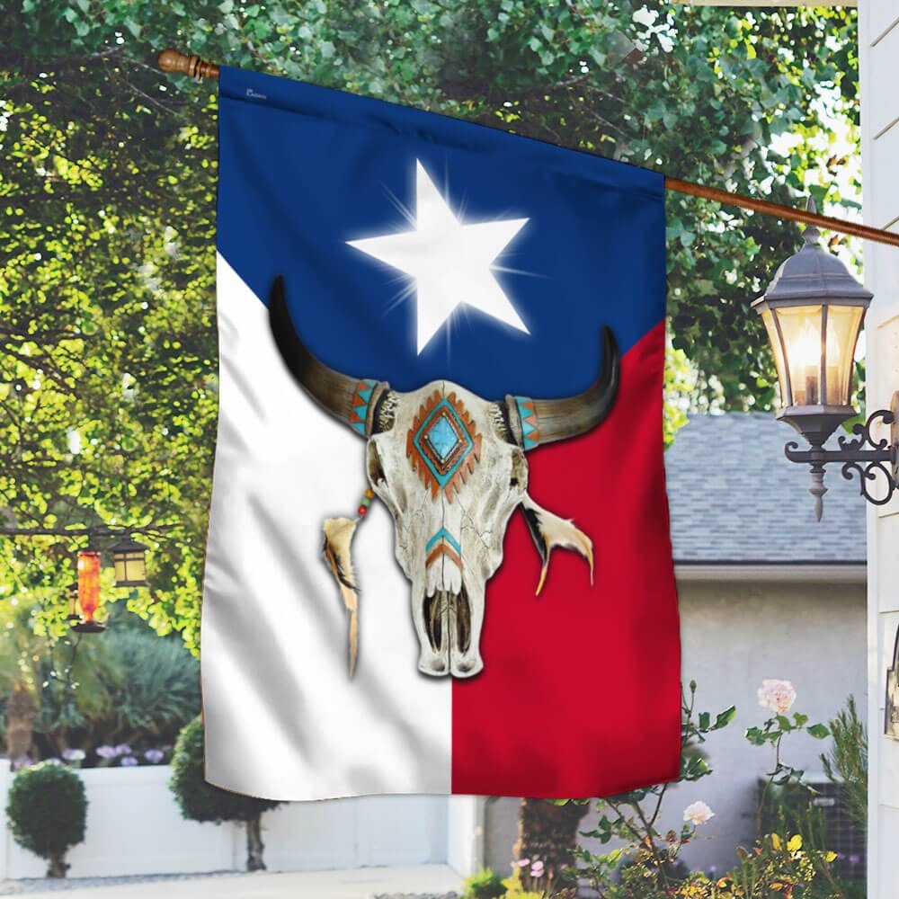 Texas Flag Skull LNT278F