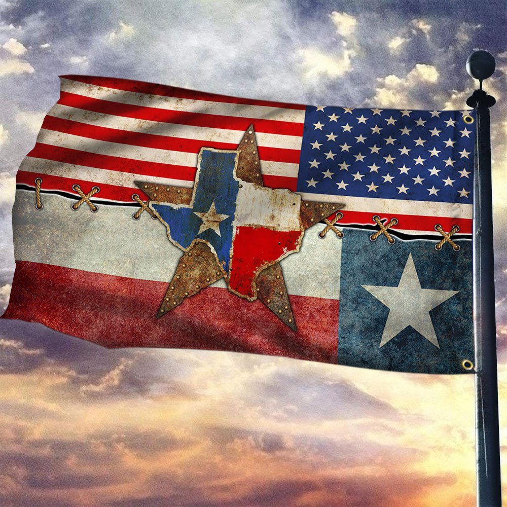 Texas Flag Texas American Grommet Flag TRH1852GF