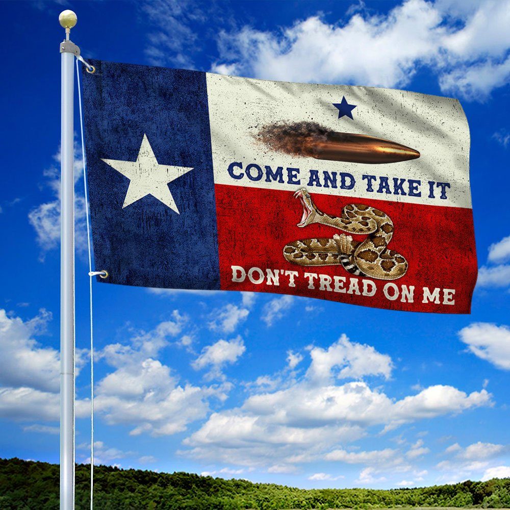 Texas Grommet Flag Don’t Tread On Me TPH15GF