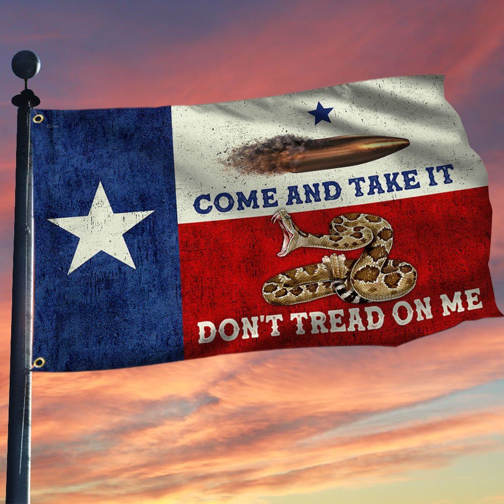 Texas Grommet Flag Don’t Tread On Me TPH15GF